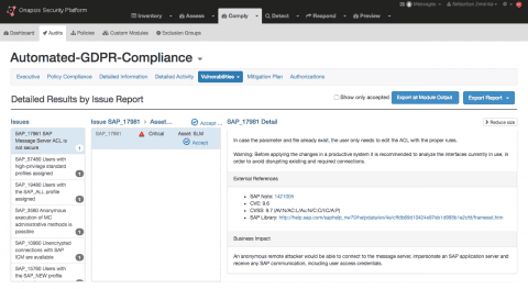 Automated GDPR Compliance