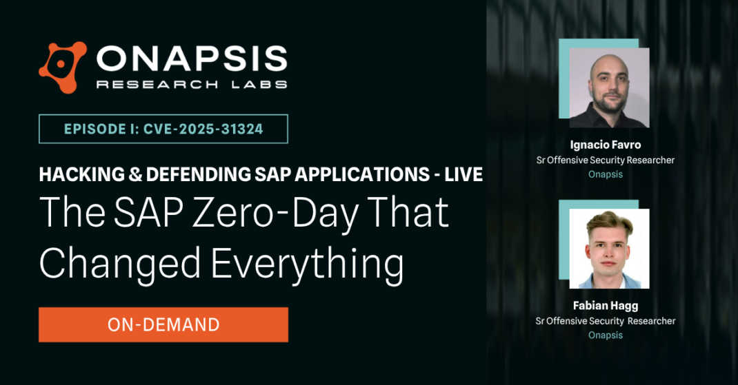 The SAP Zero-Day That Changed Everything - On-Demand