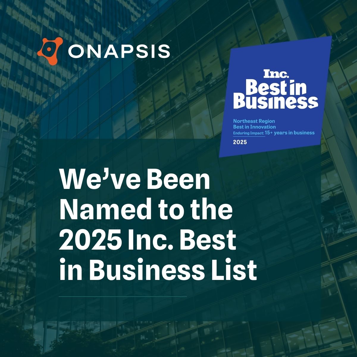 Onapsis Named to Inc.’s 2025 Best in Business List in Best in ...