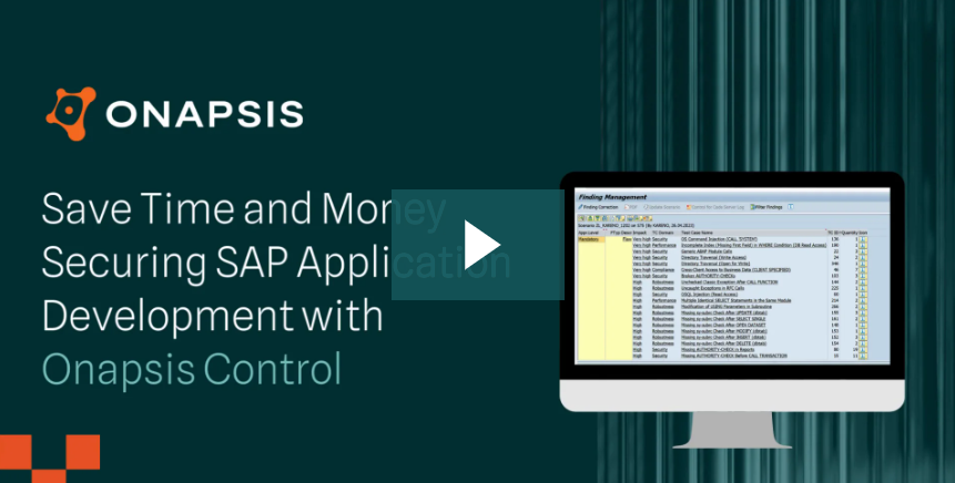 Onapsis Control